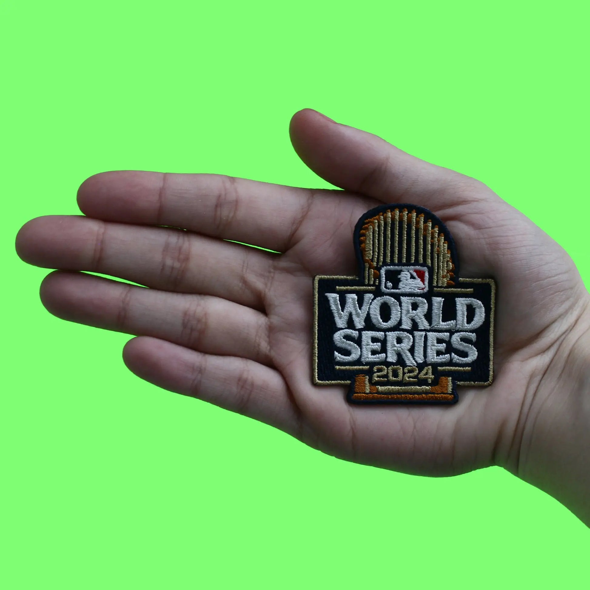 2024 MLB World Series Hat Jersey Patch Embroidered New York Yankees Los Angeles Dodgers