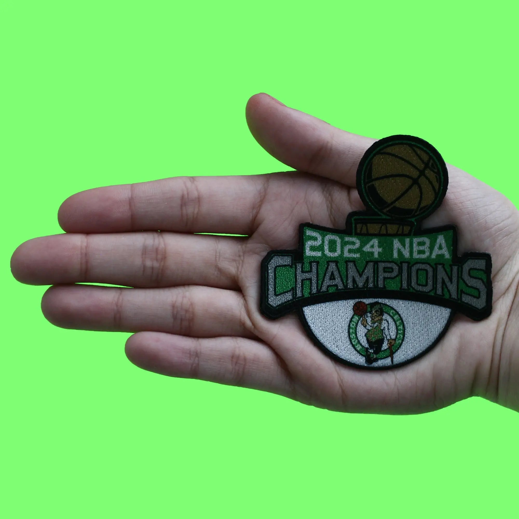 2024 NBA Finals Champions Boston Celtics Showcase Sublimated Embroidery Patch