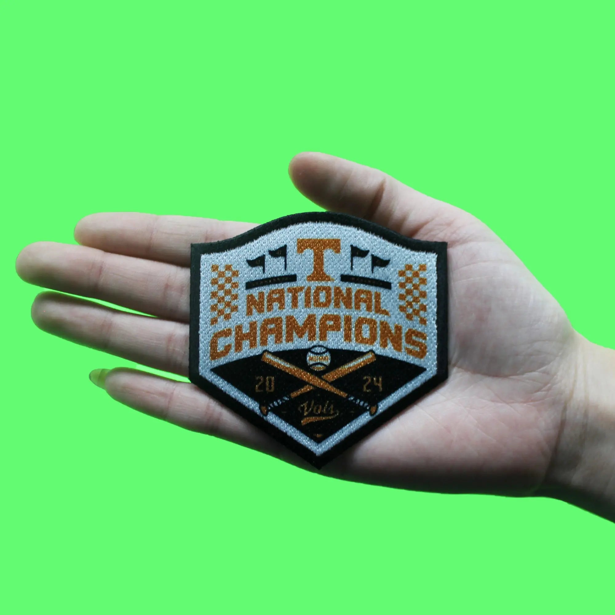 2024 NCAA Men's College World Series Champions Tennessee Volunteers Jersey Patch