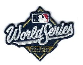 2025 MLB World Series Hat Jersey Patch Embroidered
