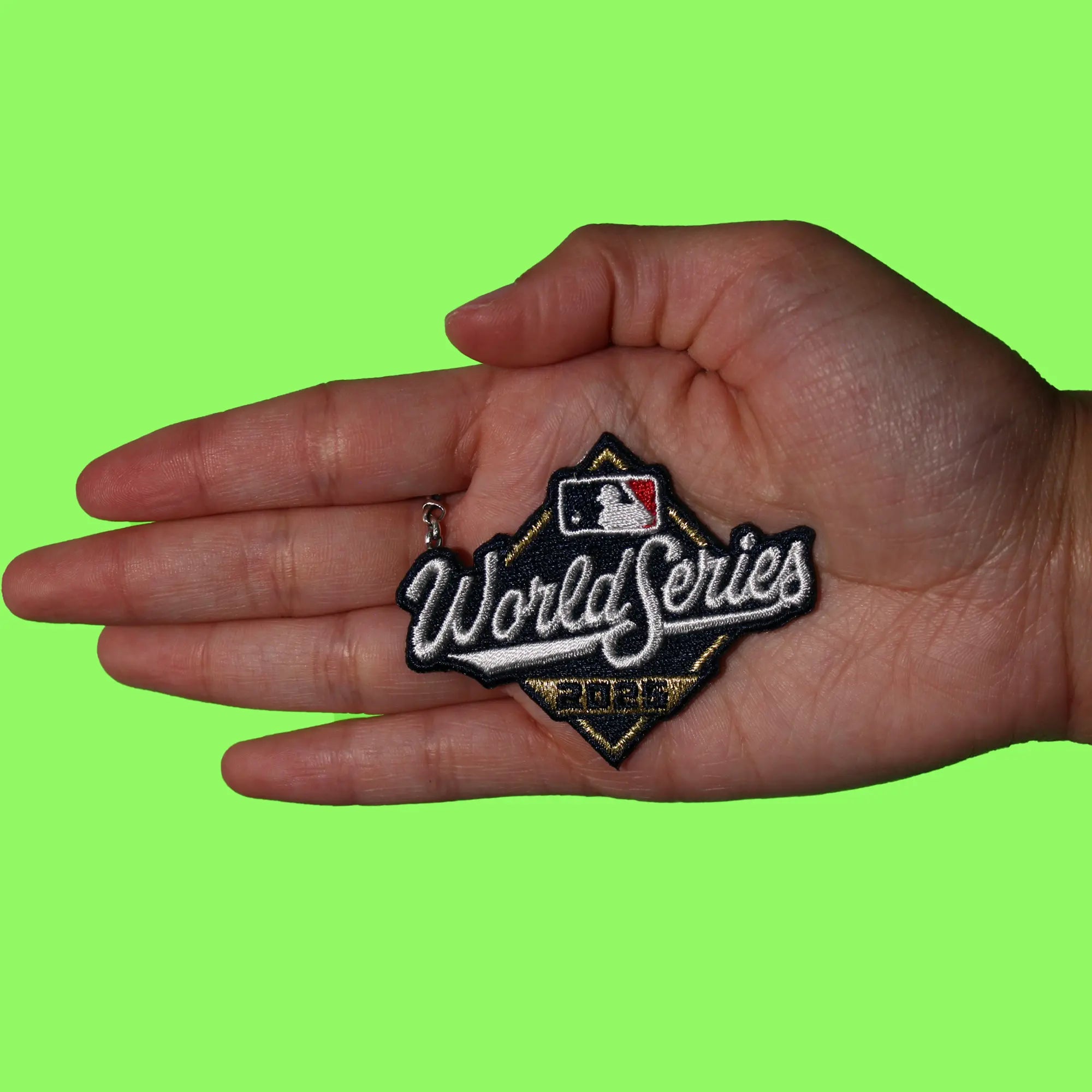 2025 MLB World Series Hat Jersey Patch Embroidered