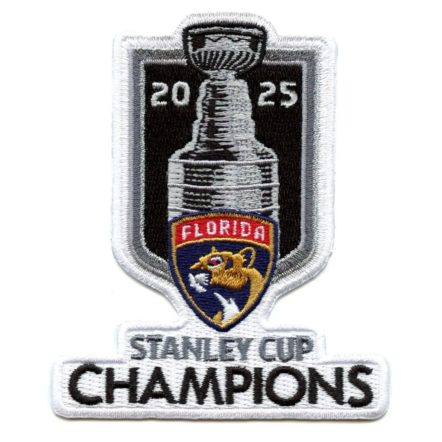 2025 NHL Stanley Cup Final Champions Florida Panthers Jersey Patch