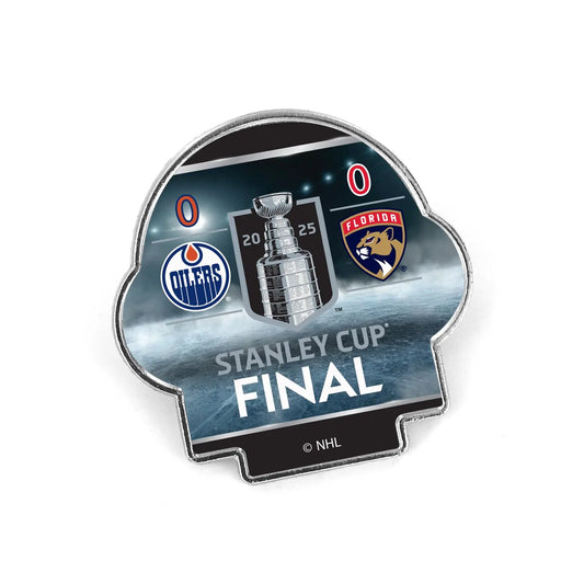 2025 NHL Stanley Cup Final Champions Florida Panthers Score Pin