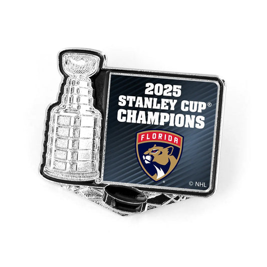 2025 NHL Stanley Cup Final Champions Florida Panthers Trophy Pin