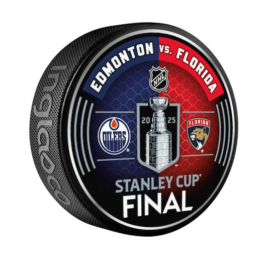 2025 Stanley Cup Final Florida Panthers Edmonton Oilers Dueling Puck