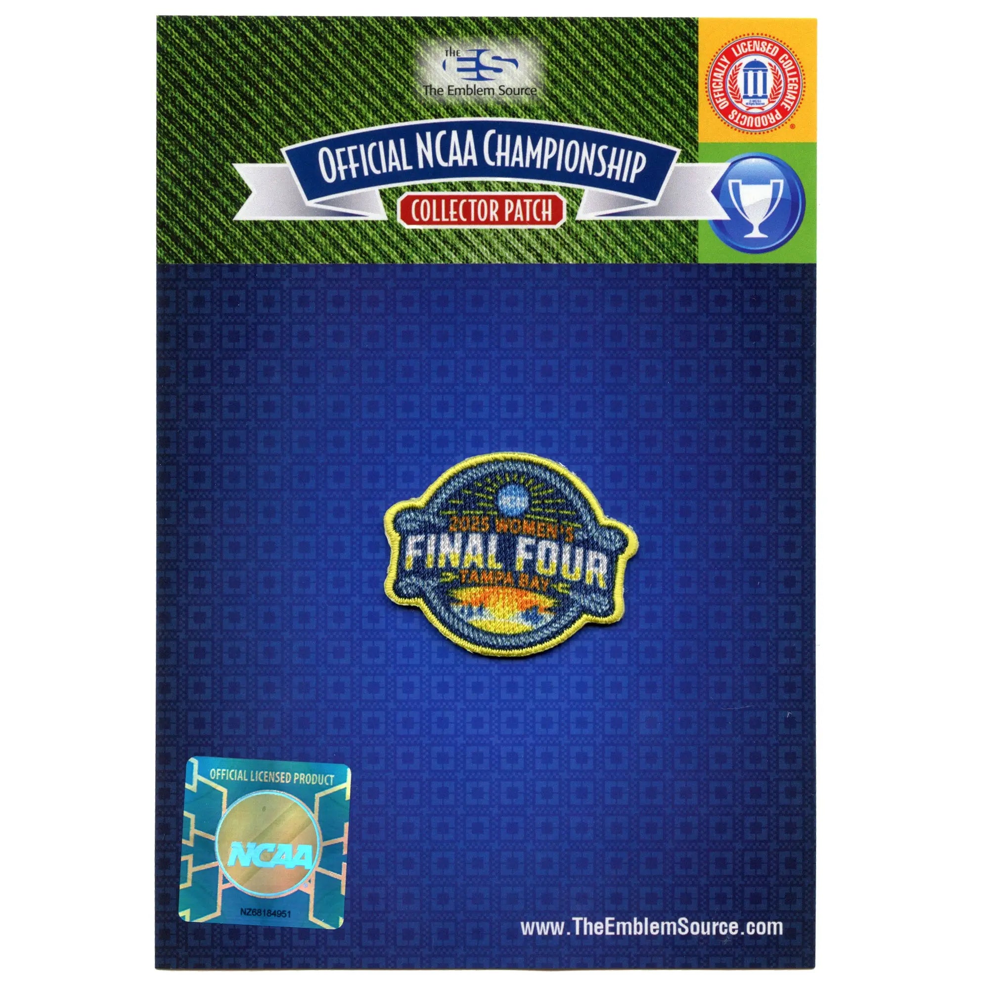 2025 Women's NCAA Final Four Tampa Bay Final Four Patch Sublimation