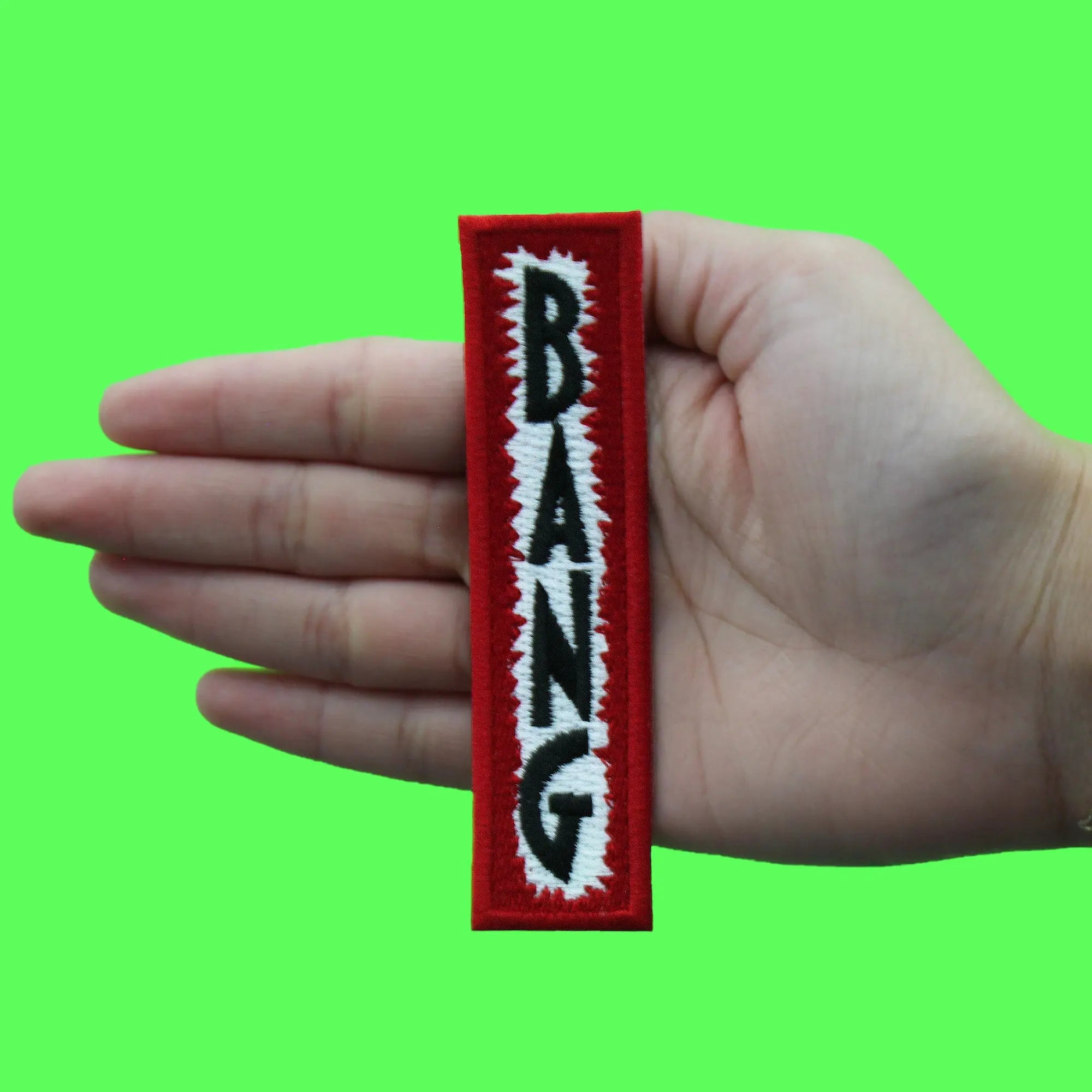 Bang Banner R&B Patch Queen B Music Embroidered Iron On