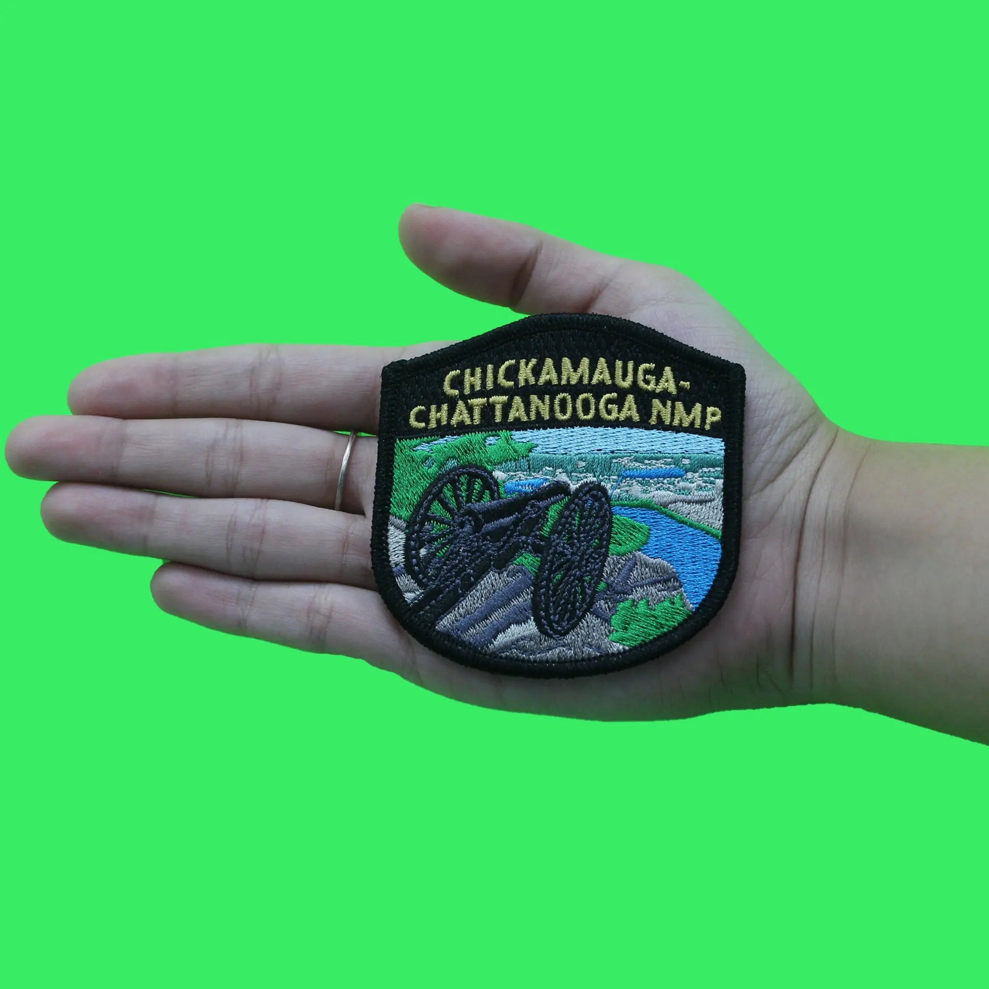 Chickamauga And Chattanooga Patch National Military Park Embroidered Iron On