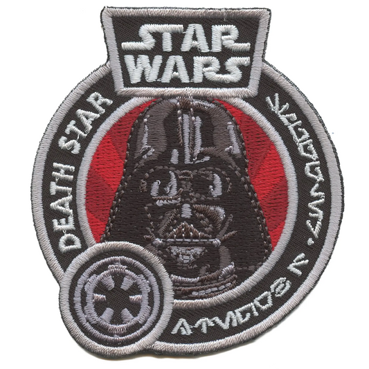 Darth Vader Death Star Patch Star Wars Limited Edition Embroidered Iron On