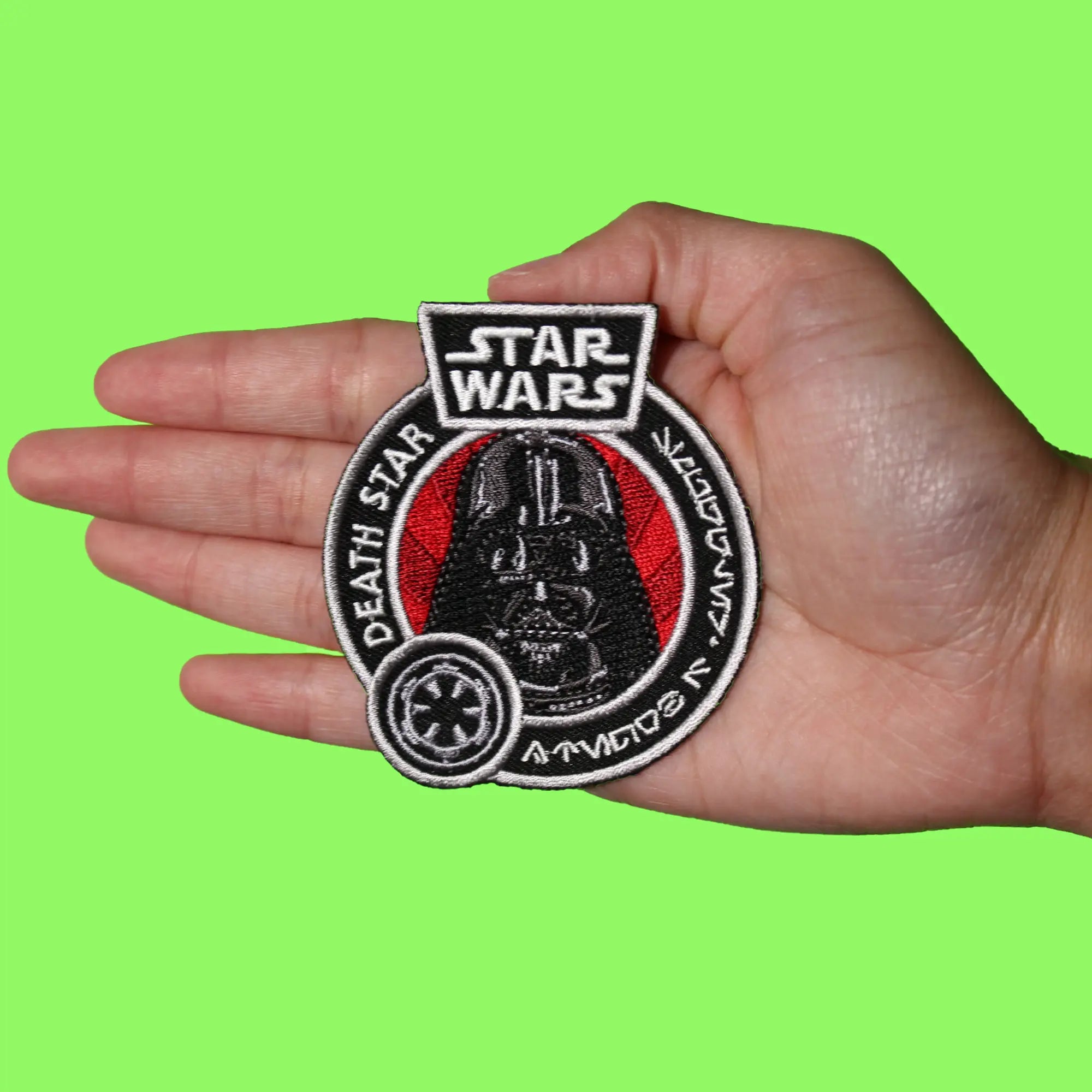Darth Vader Death Star Patch Star Wars Limited Edition Embroidered Iron On