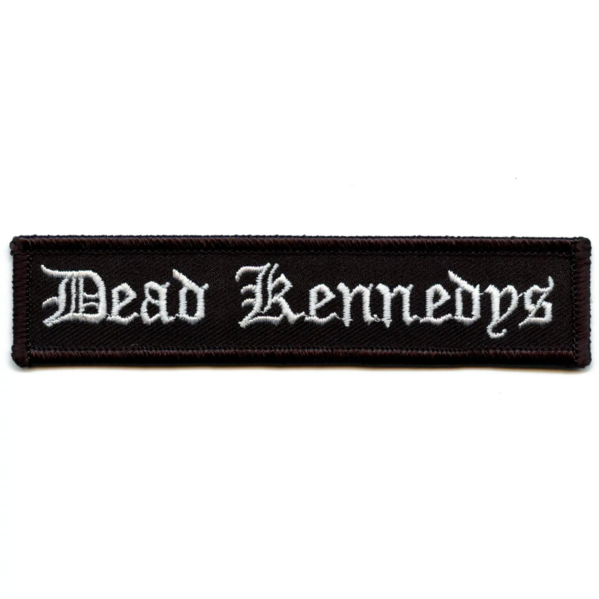 Dead Kennedys Old English Logo Patch Rock Band Music Embroidered Iron On