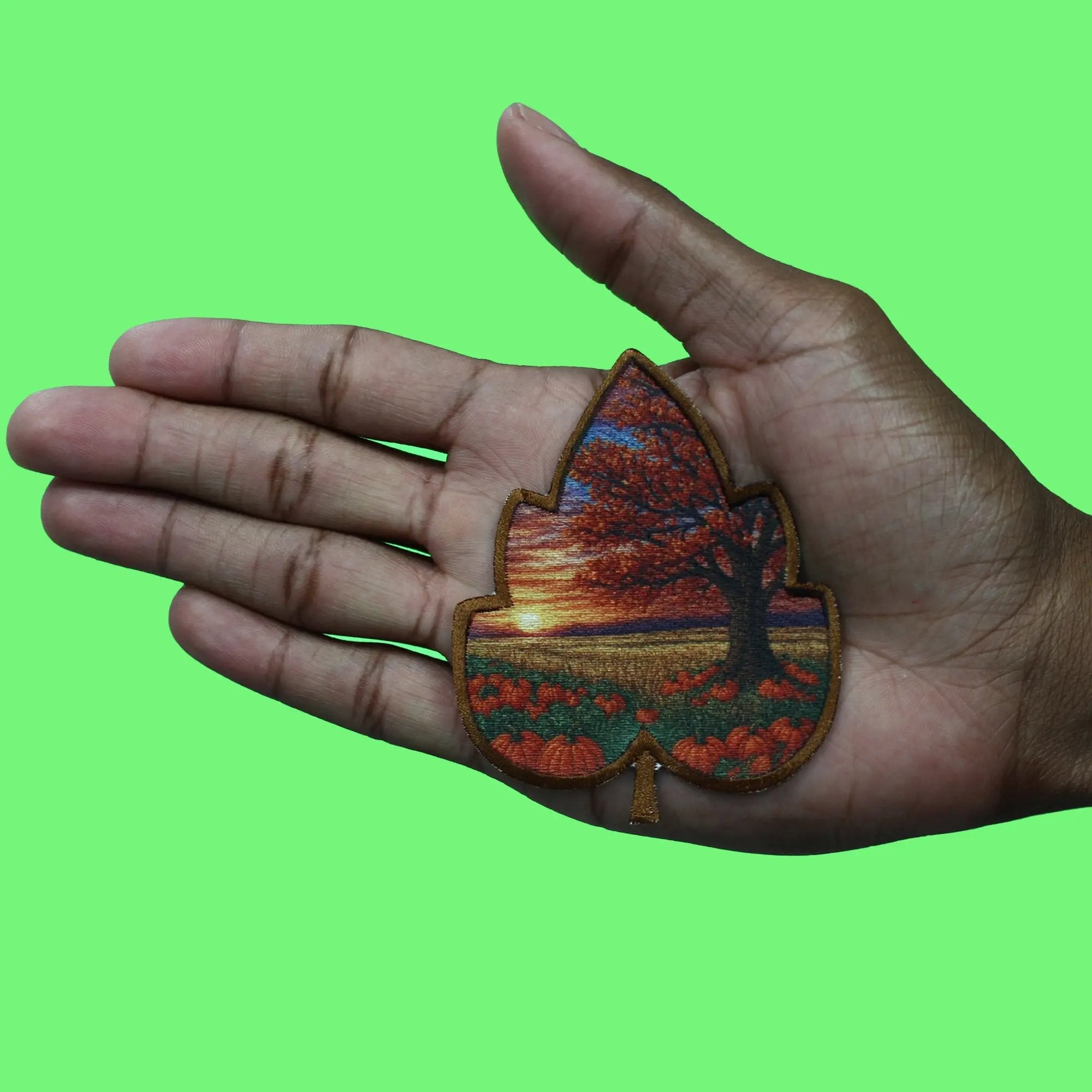 Fall Leaf Patch Cozy Season Sublimation Iron On