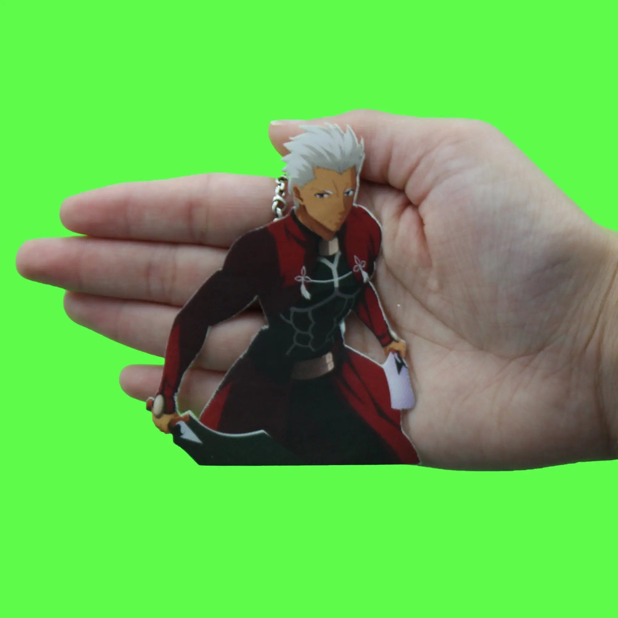 Fate Stay Night Archer Patch Fantasy Anime Novel Sublimation Iron On