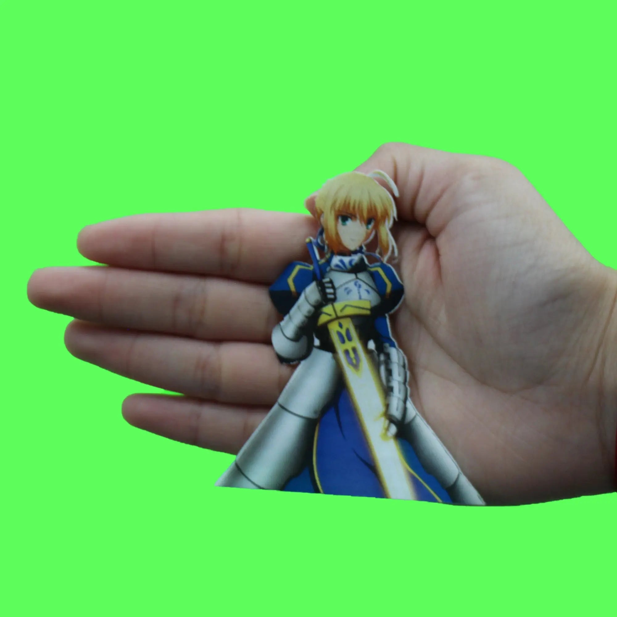 Fate Stay Night Saber Patch Fantasy Anime Novel Sublimation Iron On
