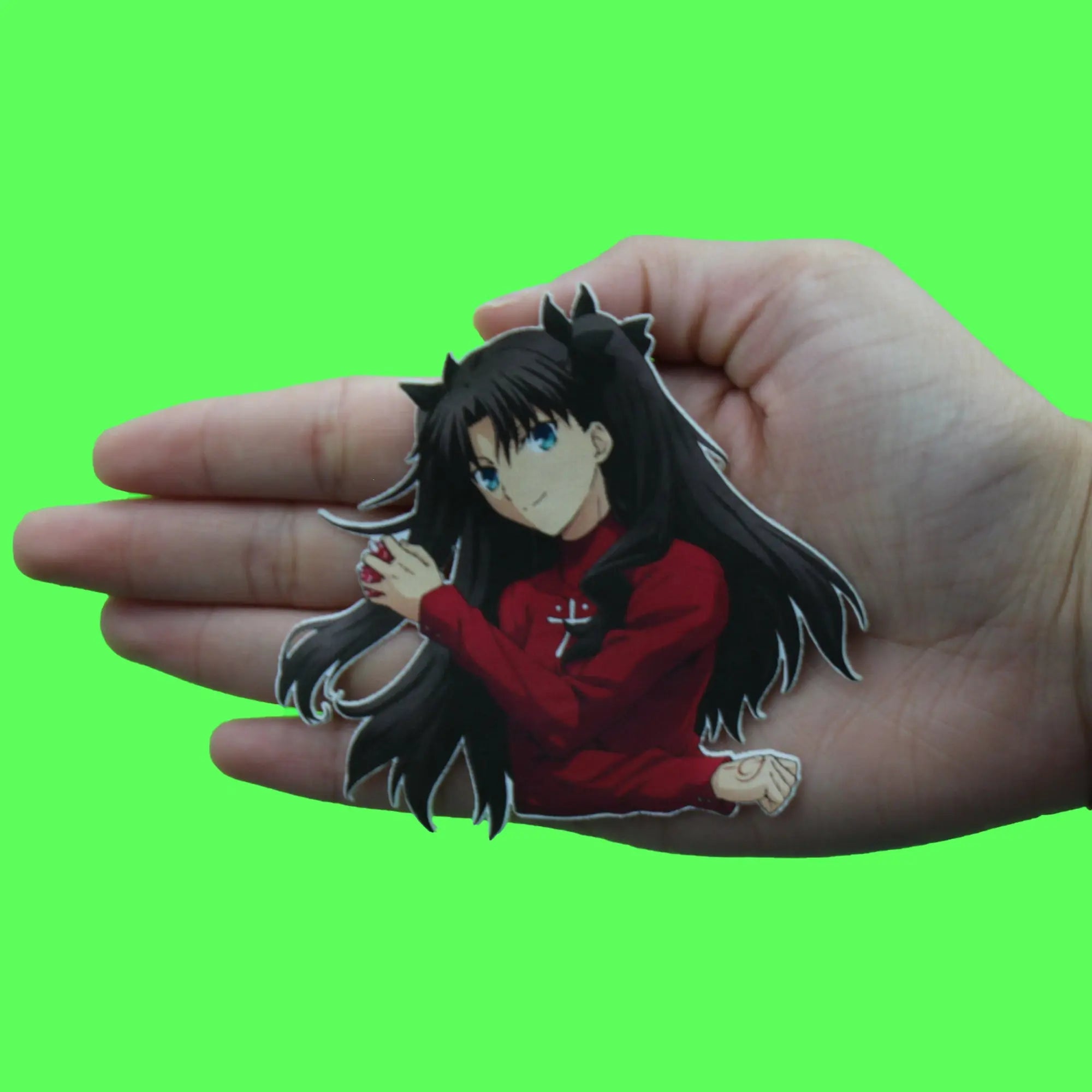 Fate Stay Night Tohsaka Patch Fantasy Anime Novel Sublimation Iron On