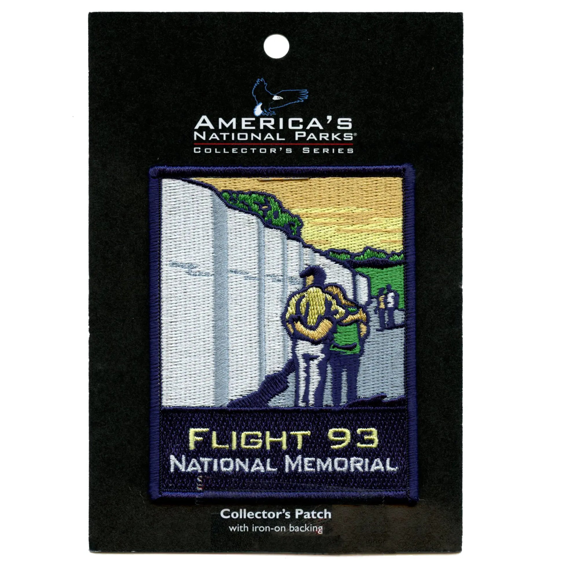 Flight 93 National Memorial Patch Travel Collectible Souvenir Embroidered Iron on