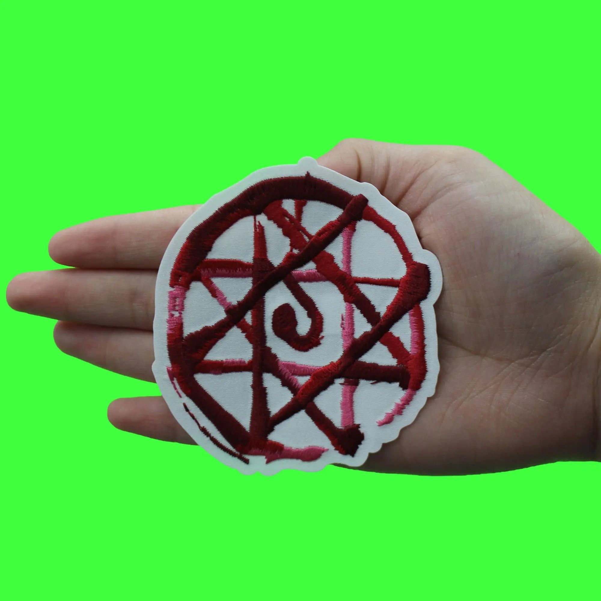 FullMetal Alchemist Anime Patch Brotherhood Blood Seal Embroidered Iron On