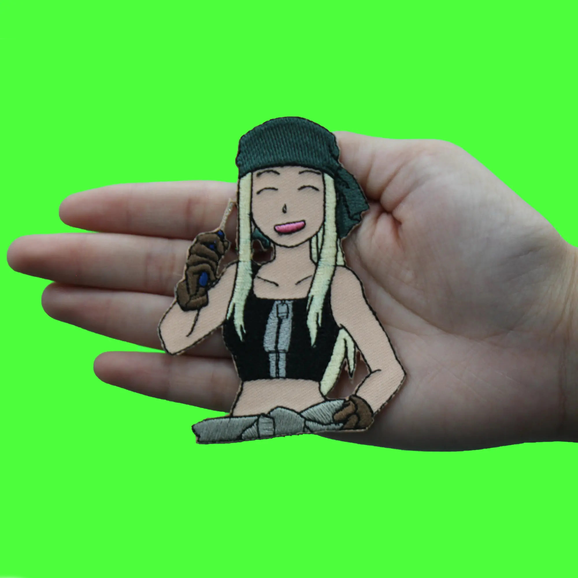 Fullmetal Alchemist Brotherhood Patch Winry Rockbell Anime Embroidered Iron On