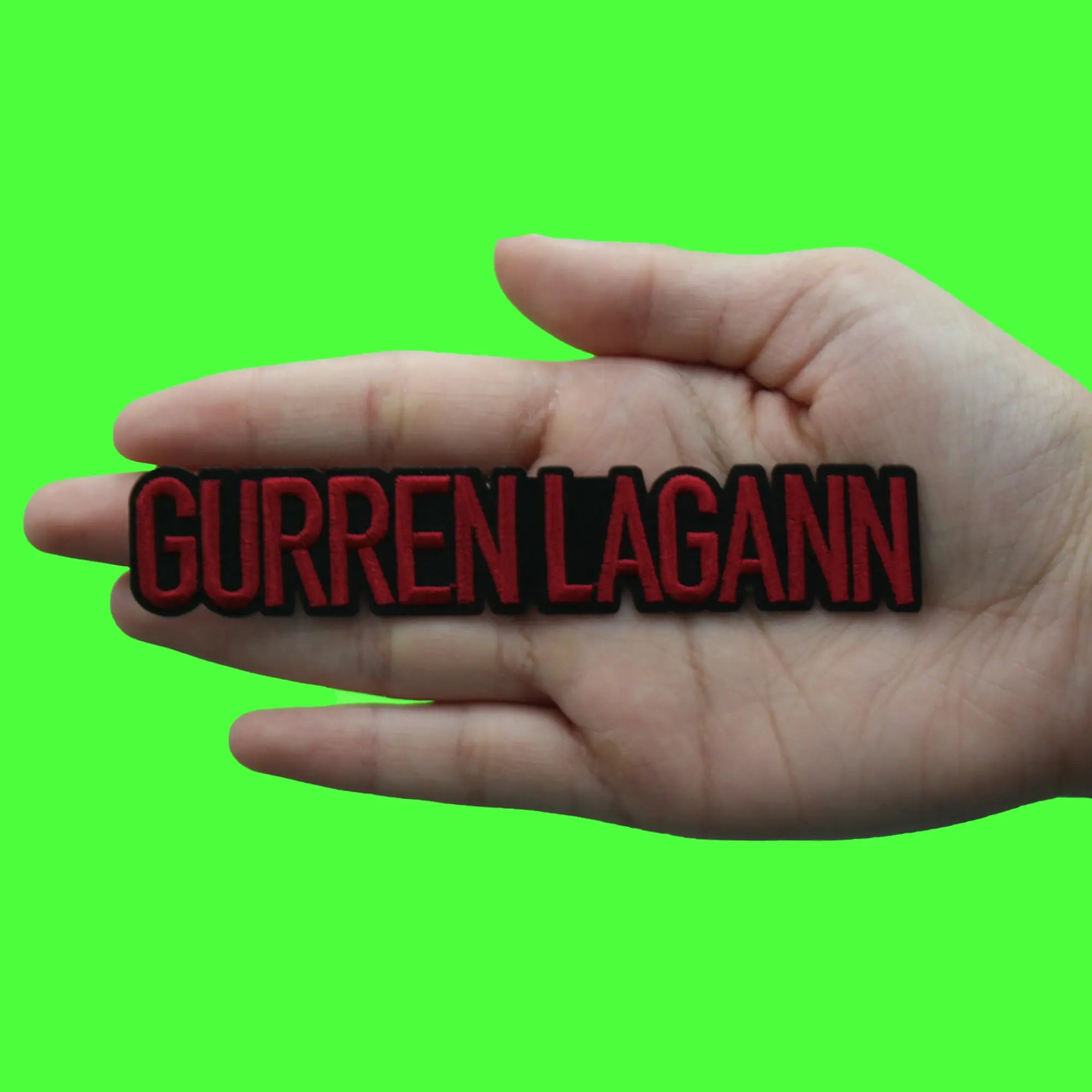 Gurren Lagan Logo Patch Anime Adventure Series Embroidered Iron On