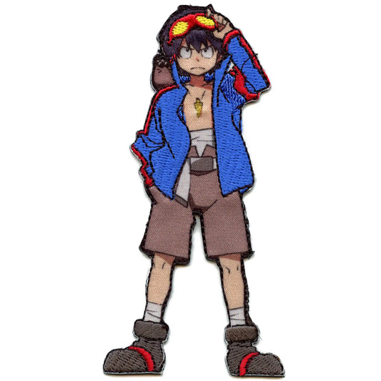 Gurren Lagan Simon Patch Anime Adventure Series Sublimated Embroidery Iron On