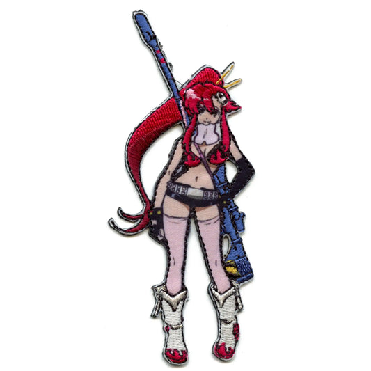 Gurren Lagann Yoko Patch Anime Adventure Series Sublimated Embroidery Iron On