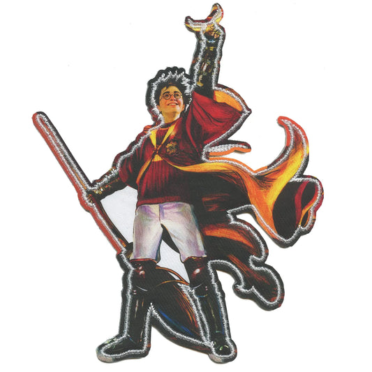 Harry Potter Character Patch Harry With Snitch Embroidered Iron On