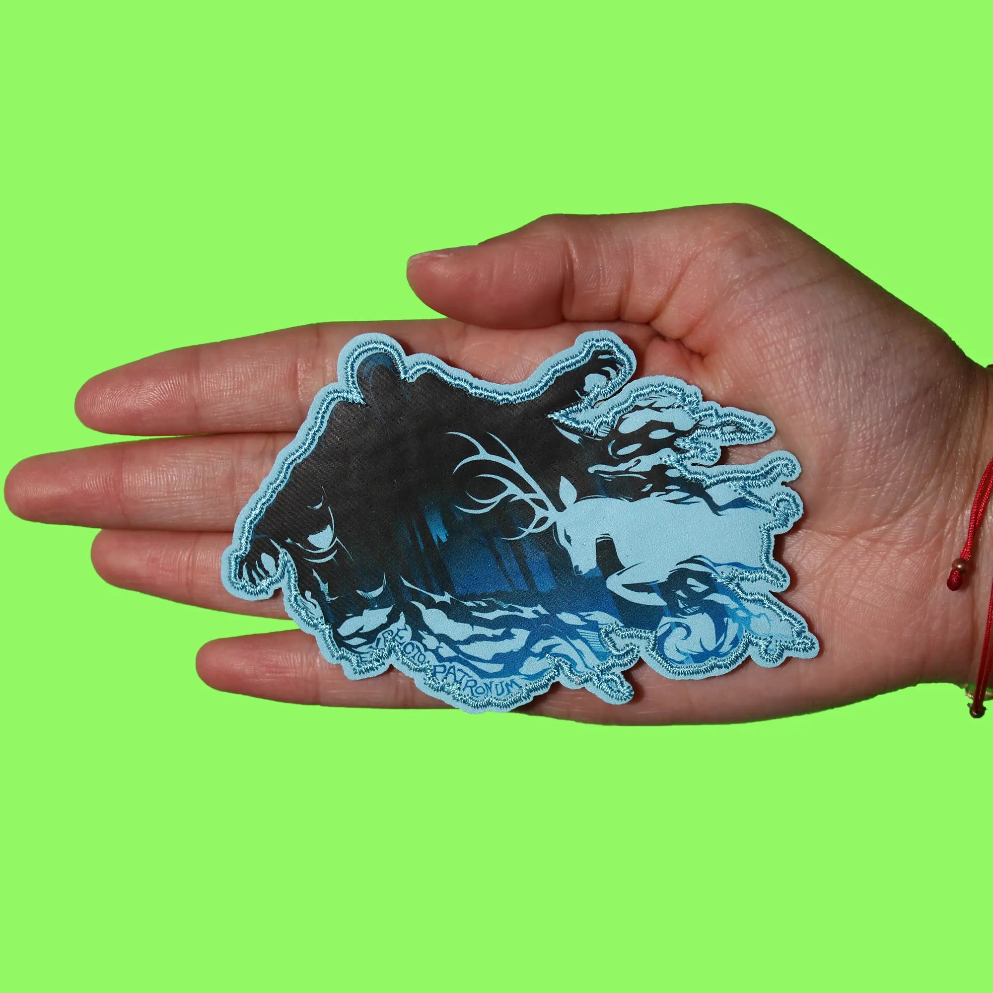 Harry Potter Movie Patch Dementor Expecto Patronum Embroidered Iron On