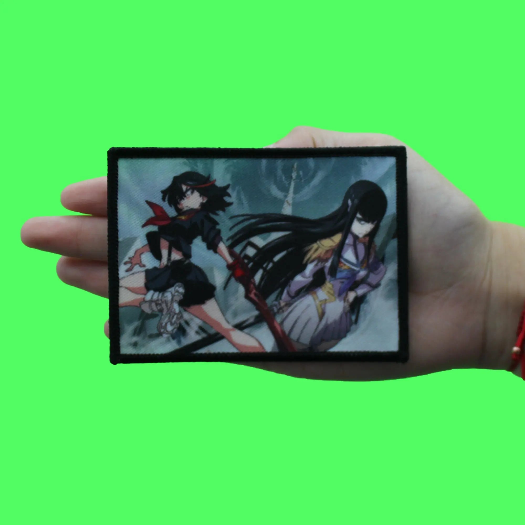 Kill La Kill Patch Ryuko Satsuki Cover Sublimated Embroidery Iron On