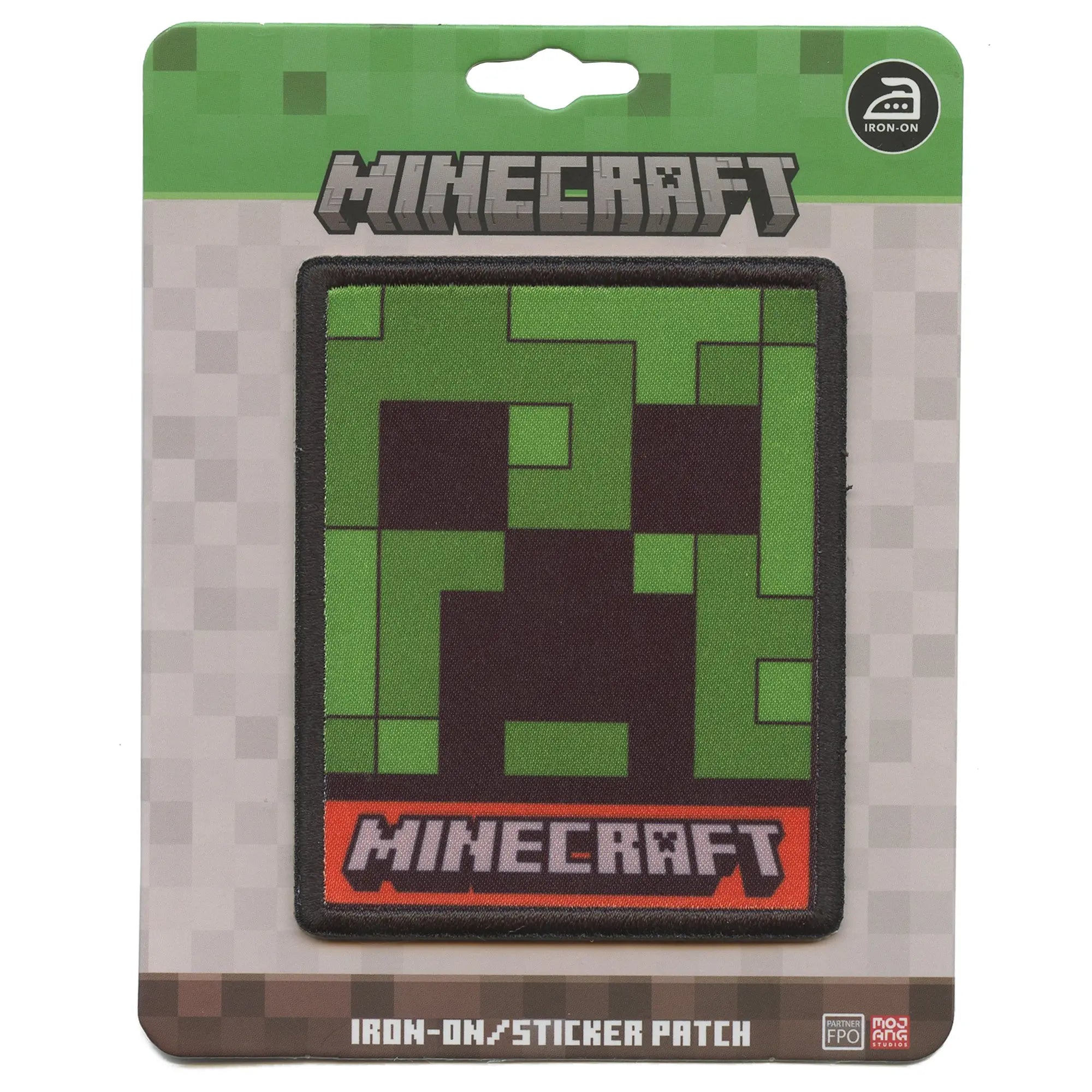 Minecraft Character Creeper Patch Building Video Game Embroidered Iron on