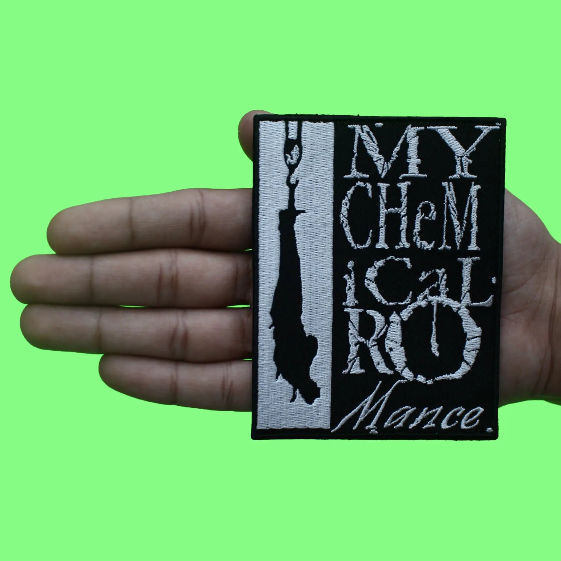 My Chemical Romance Hangman Patch Rock Band Embroidered Iron On