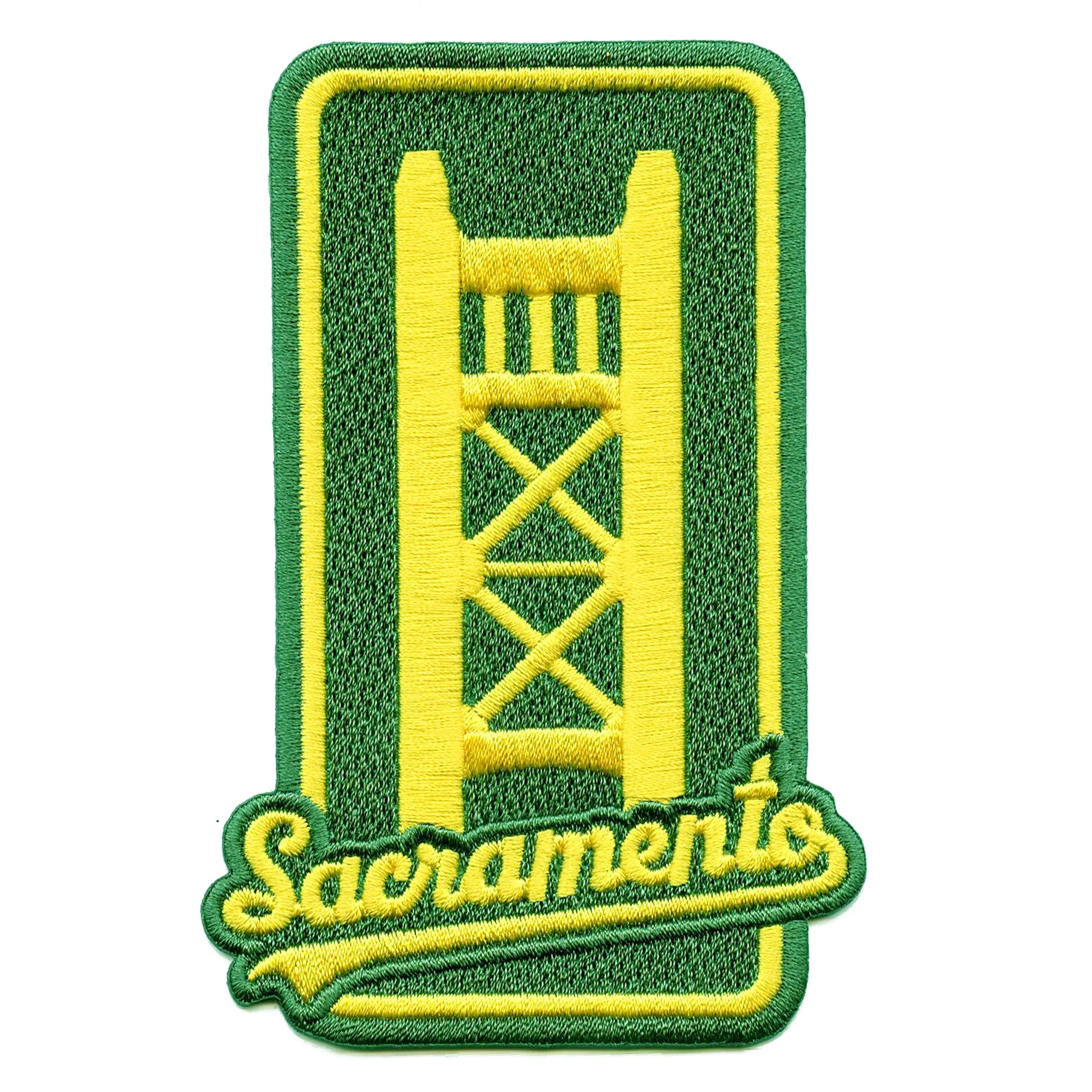 Oakland Athletics '25 Patch (Kelly Green) Sacramento Embroidered Iron On