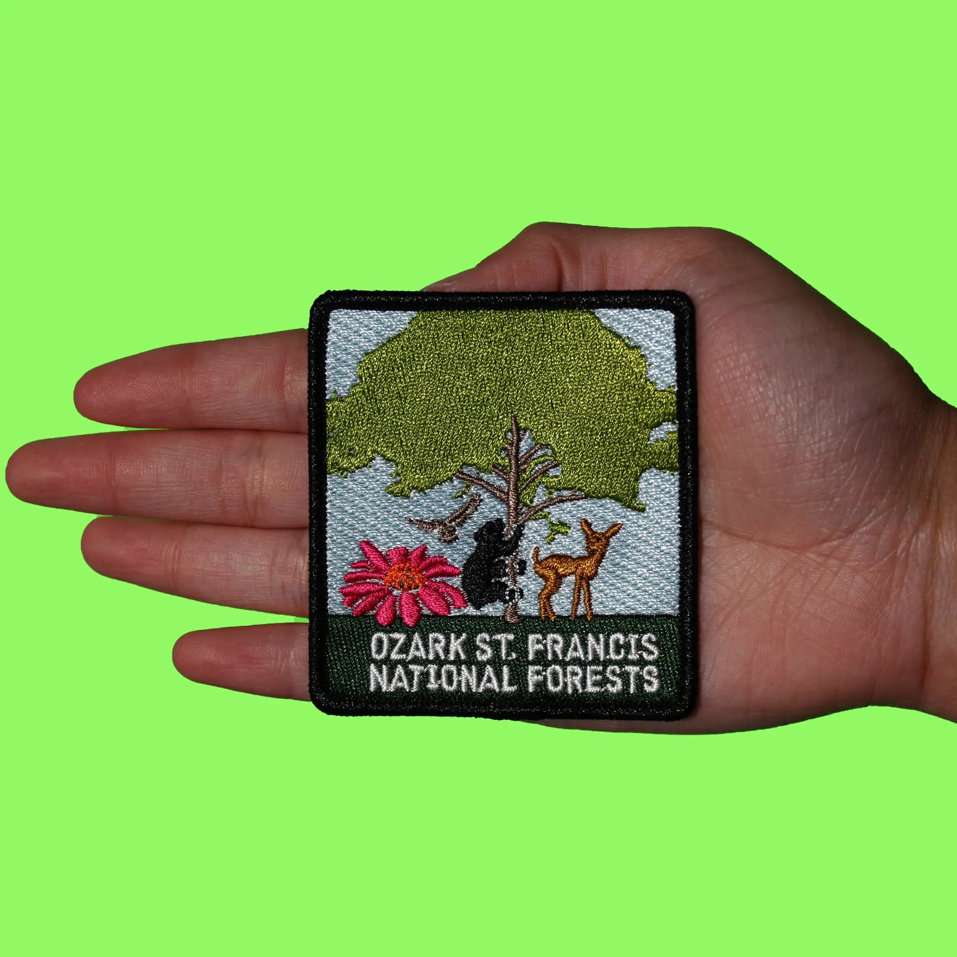 Ozark St. Francis National Forest Travel Patch Collectible Souvenir Embroidered Iron on