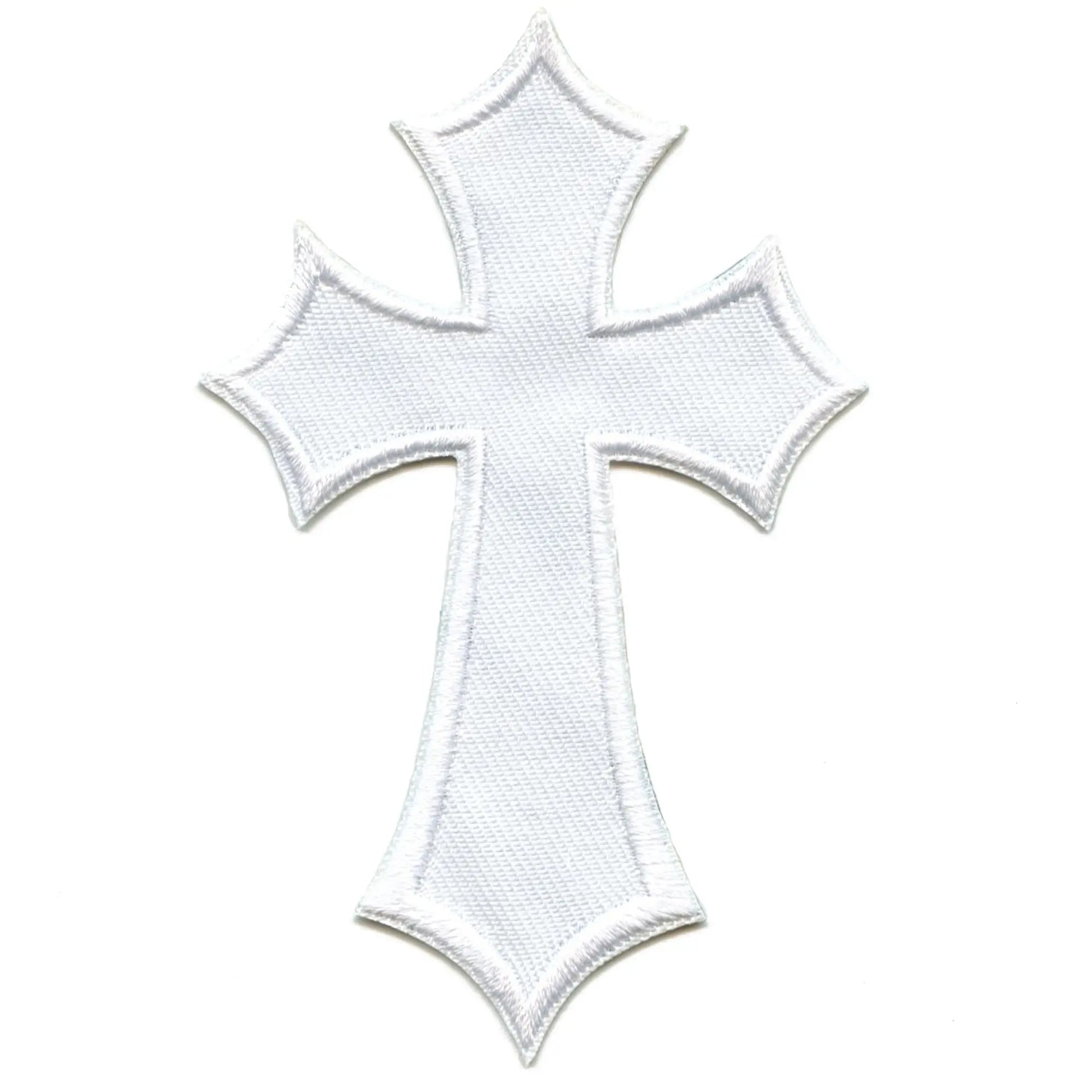 Red Y2k Cross Patch Fashion Aesthetic Embroidered Applique Iron on