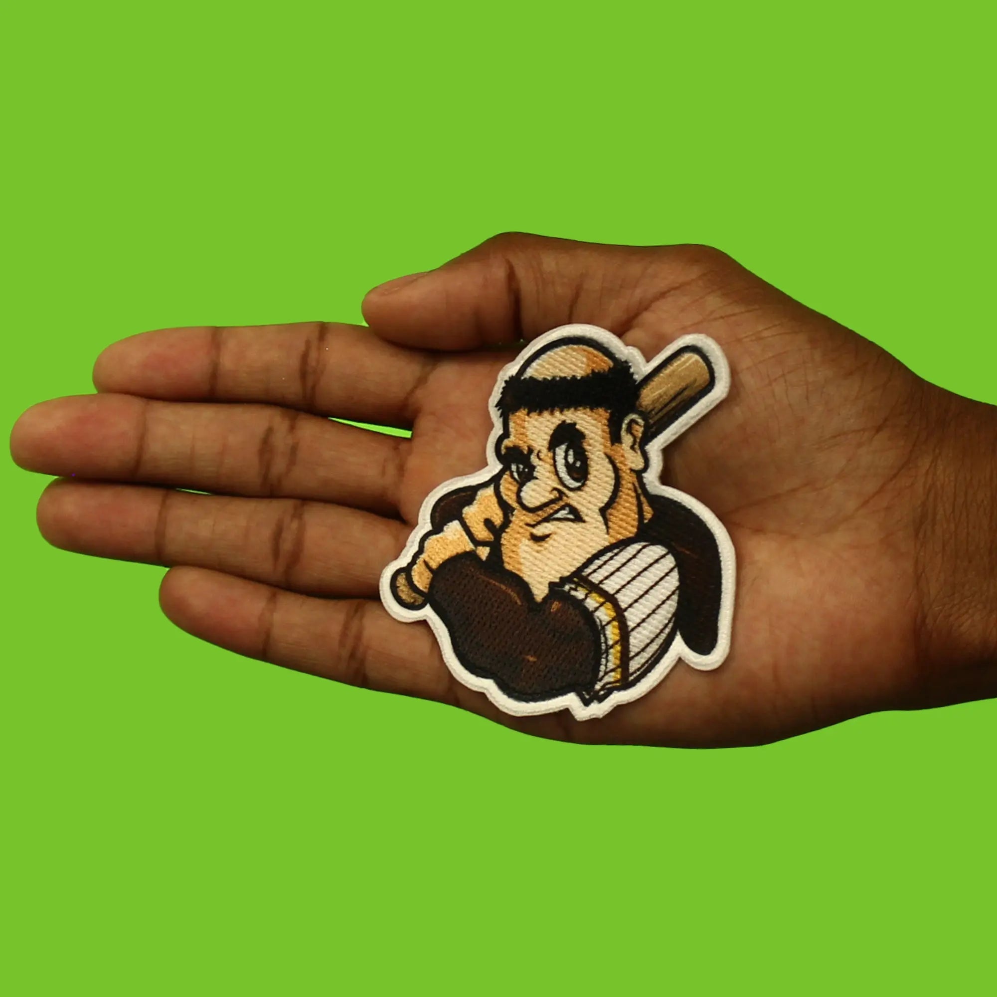 San Diego California Mascot PhotoPatch Baseball Pope Parody Embroidery Iron On