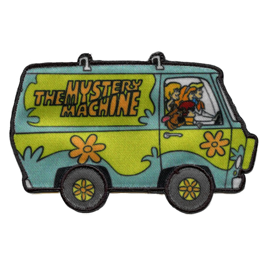 Scooby Doo Small Mystery Machine Van Patch TV Show Cartoon Sublimated Iron On