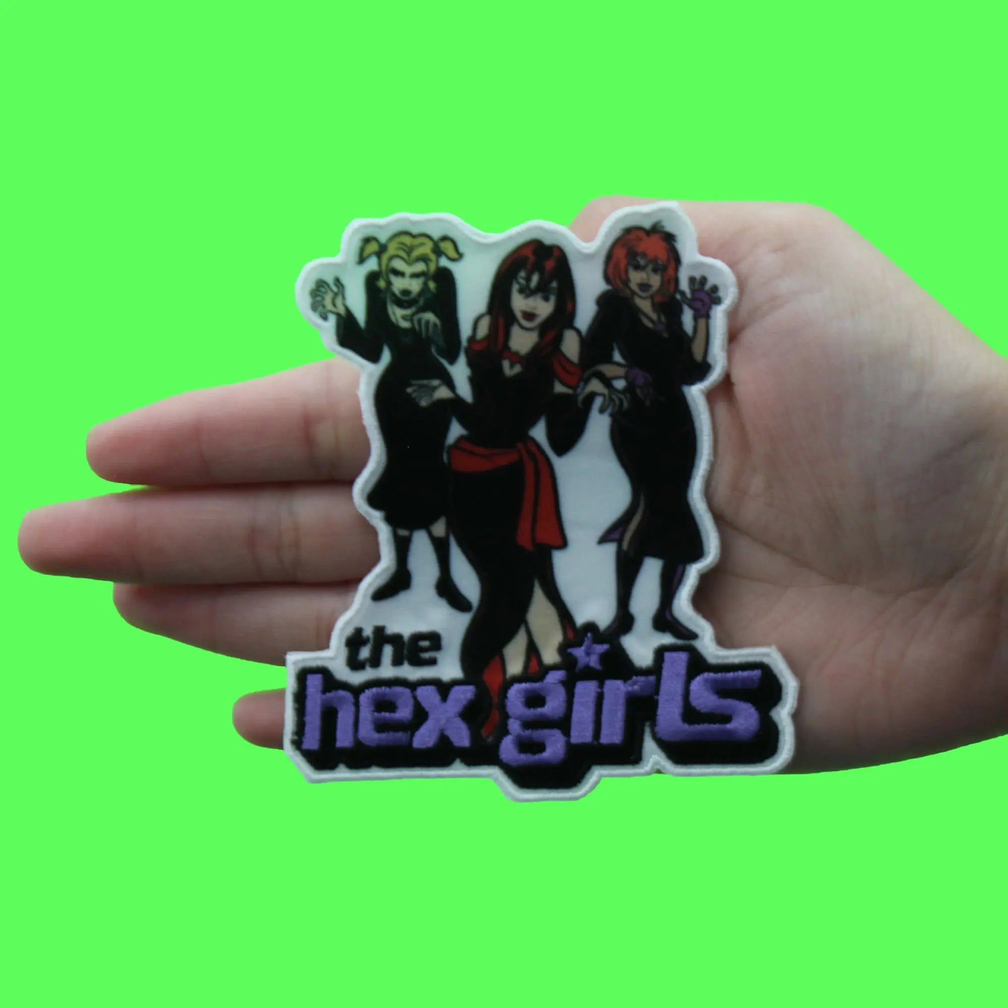 Scooby-Doo The Hex Girls Patch Detective TV Show Sublimated Embroidered Iron On