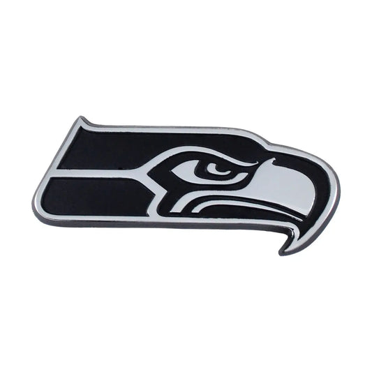 Seattle Seahawks Car 3D Chrome Auto Emblem (RICO)