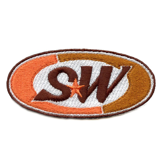 South West S&W Parody Patch Houston Soda Pop Embroidered Iron On