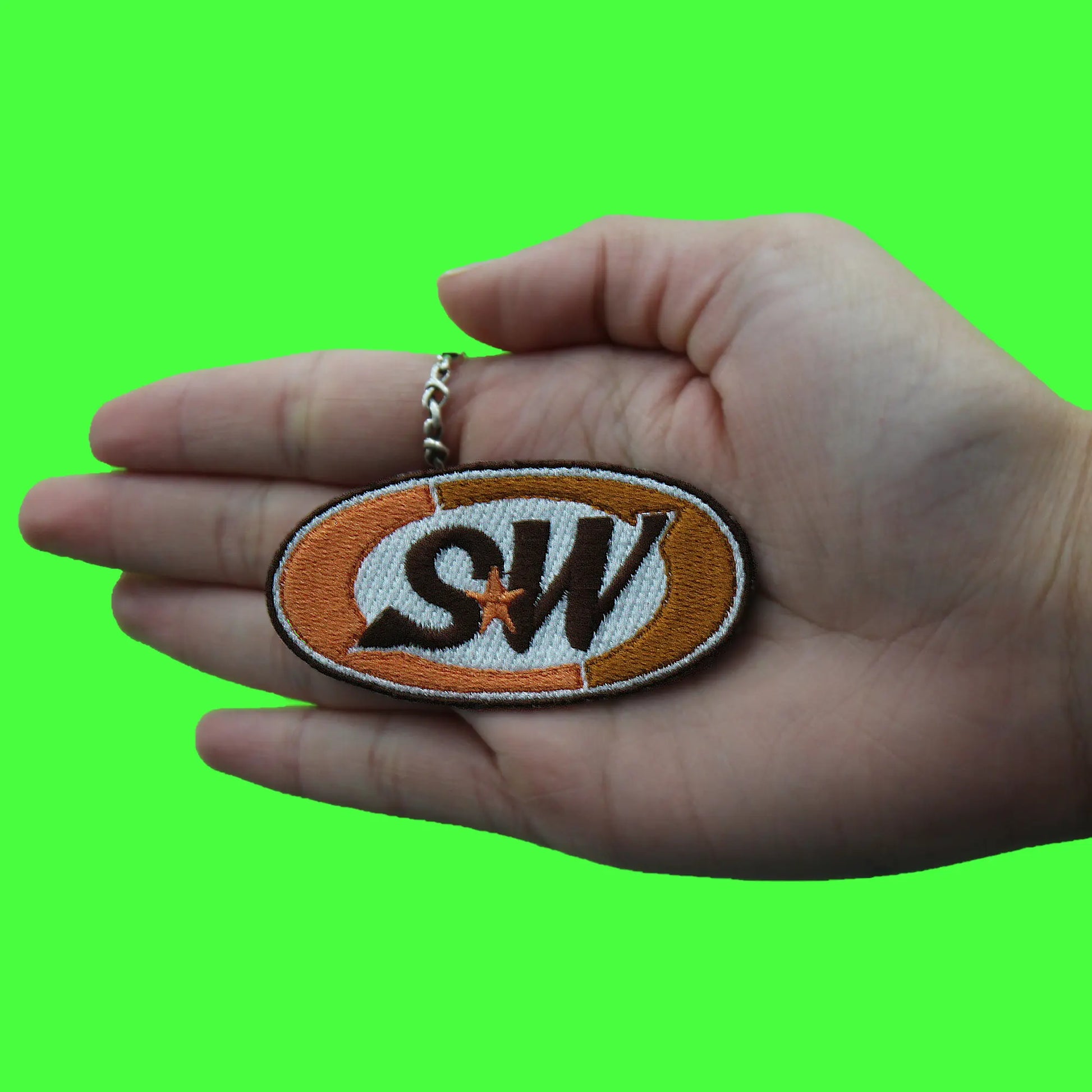 South West S&W Parody Patch Houston Soda Pop Embroidered Iron On
