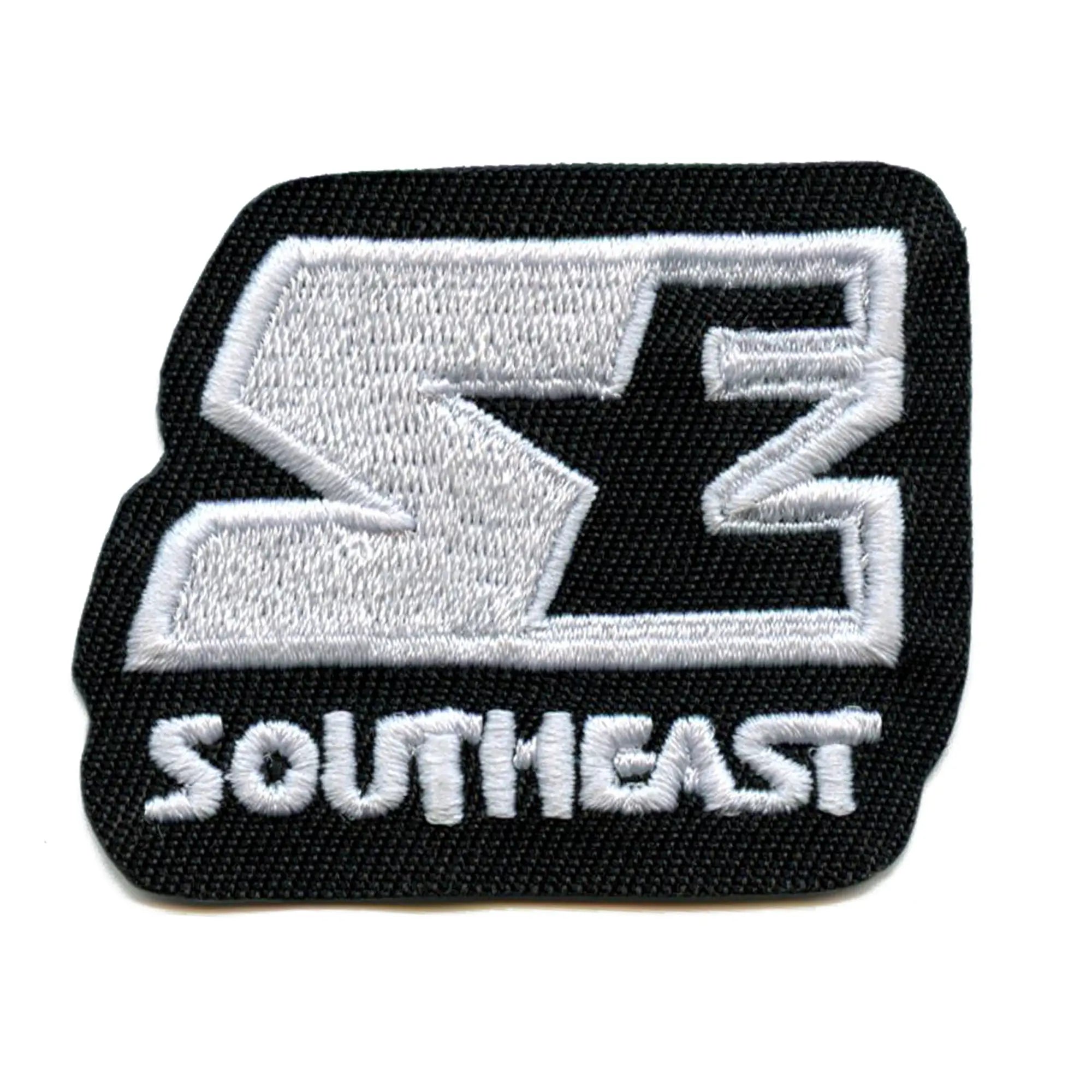 Patch brodé thermocollant parodie Neighbor Hood du sud-est de Houston
