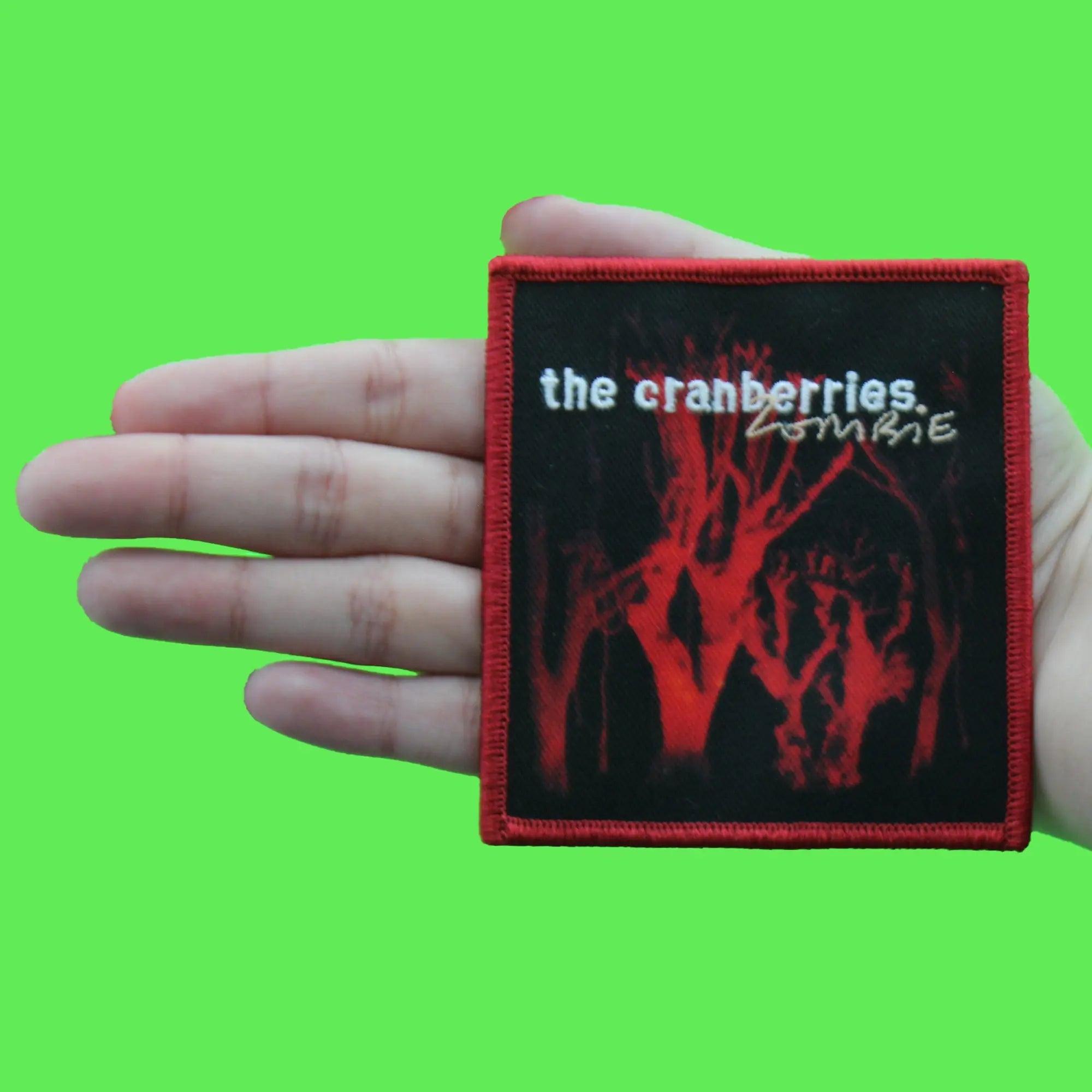 The Cranberries Zombie Patch Album Cover Alternative Embroidered Iron On
