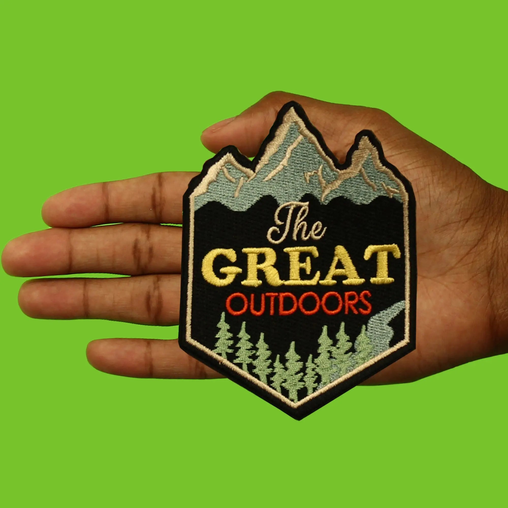 The Great Outdoors Patch Travel Park Souvenir Embroidered Iron On