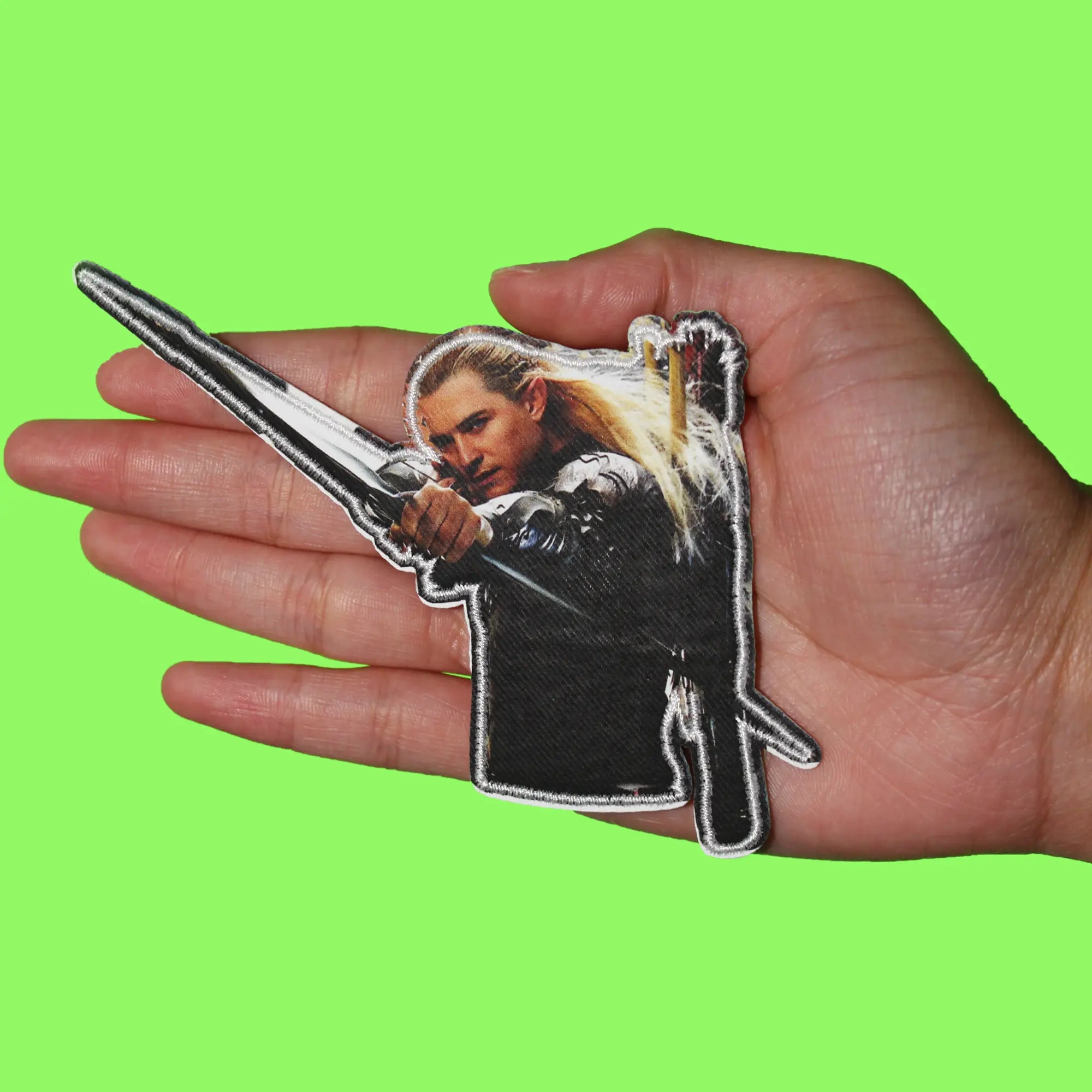The Lord Of The Rings Patch Archery Legolas Greenleaf Sublimated Iron On