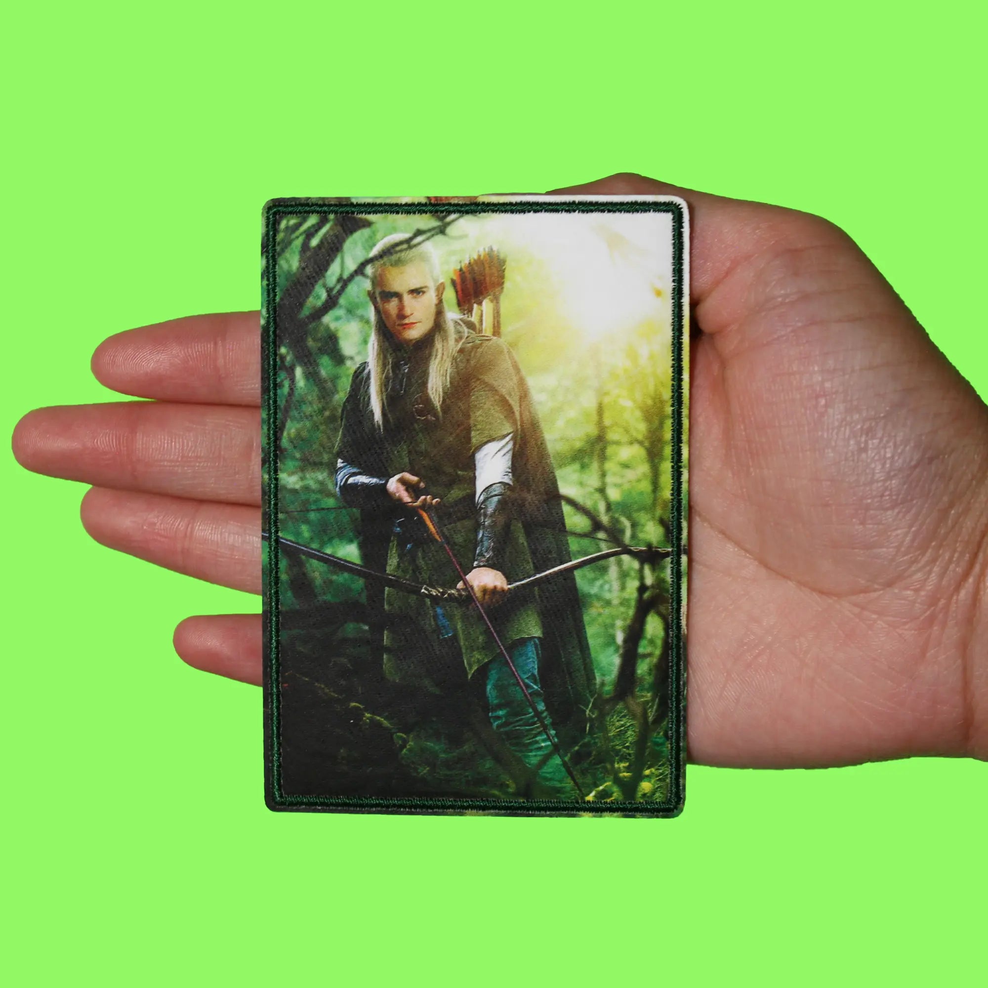 The Lord Of The Rings Patch Character Legolas Portrait Sublimated Iron On