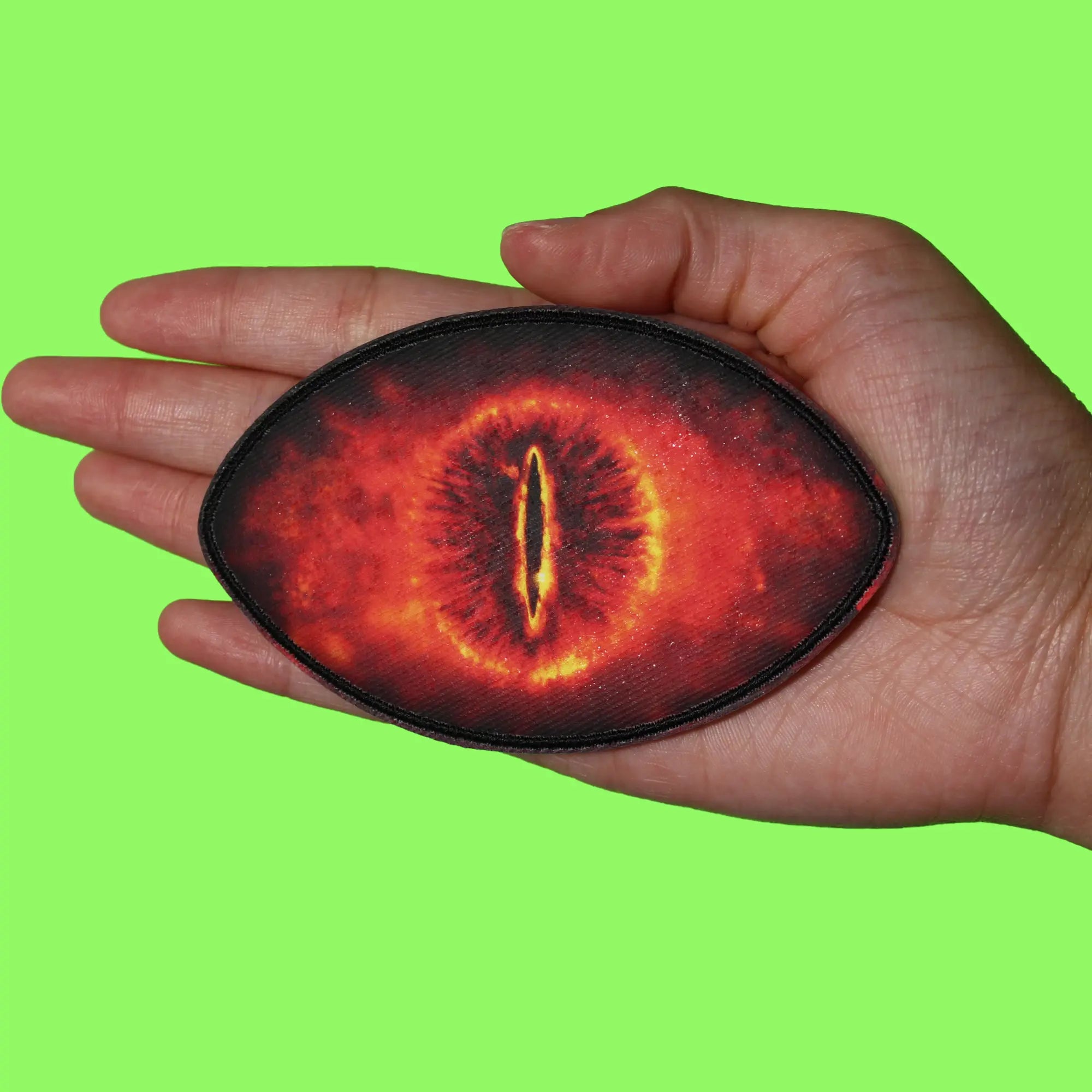 The Lord Of The Rings Patch Eye Of Sauron Sublimated Iron On