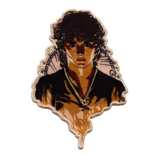 The Lord Of The Rings Patch Frodo Baggins Portrait Embroidered Iron On