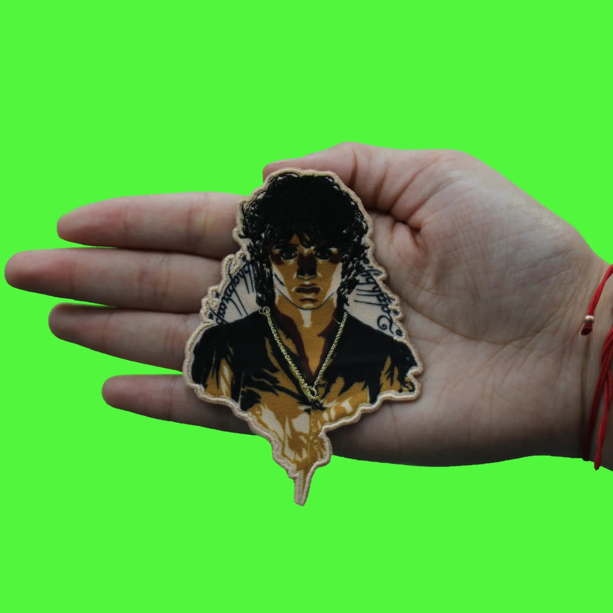 The Lord Of The Rings Patch Frodo Baggins Portrait Embroidered Iron On