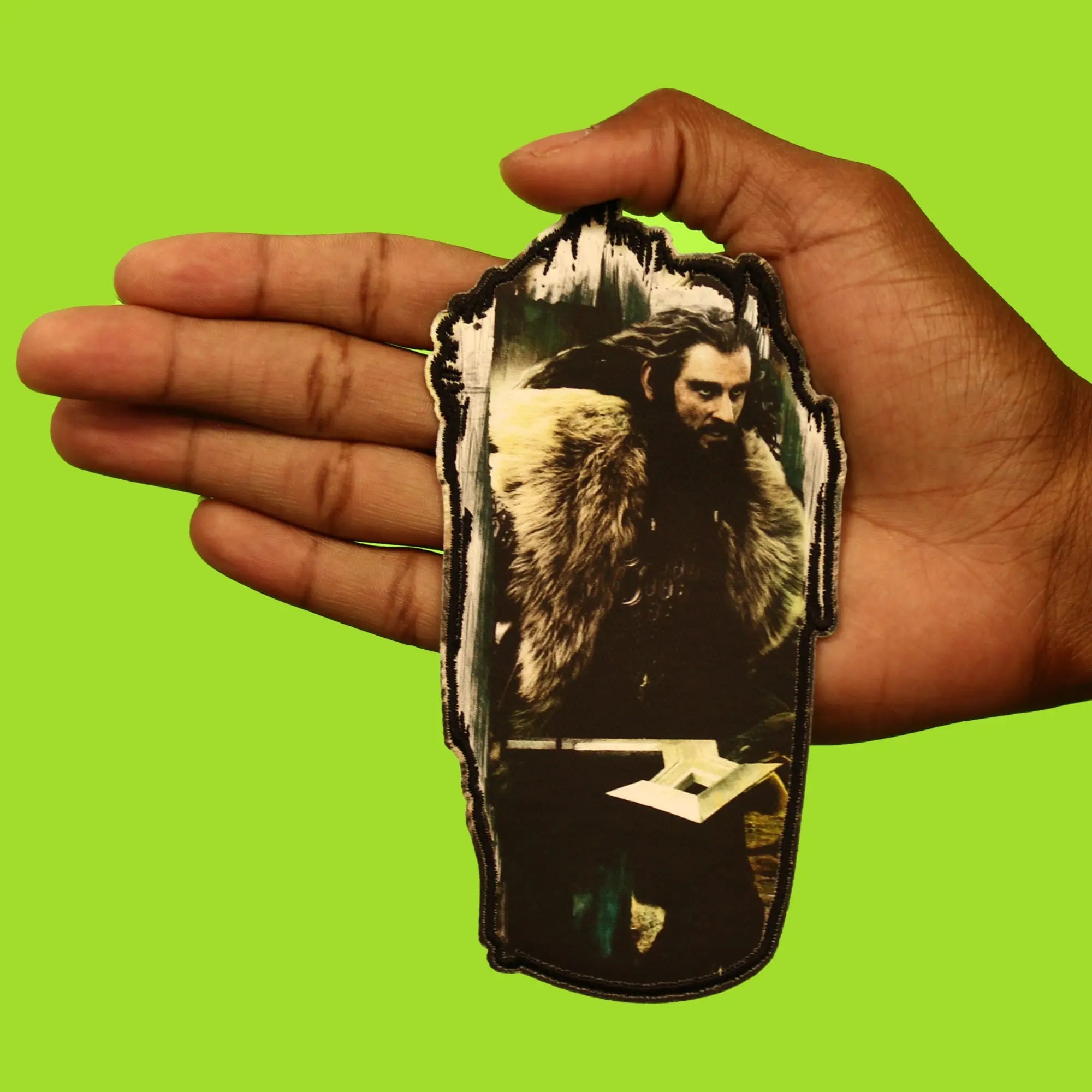 The Lord Of The Rings Patch Fun Thorin Character Embroidered Iron On