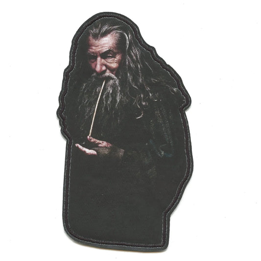 The Lord Of The Rings Patch Gandalf Hitting Pipe Sublimated Iron On