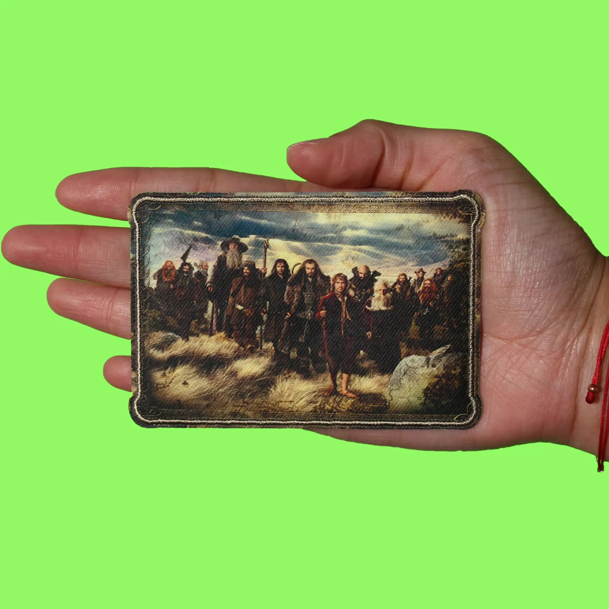 The Lord Of The Rings Patch Movie Cast Poster Sublimated Iron On